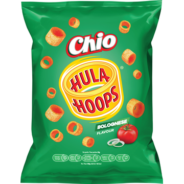 Chio Hula Hoops Bolognese Flavour Aardappelsnack 100 g