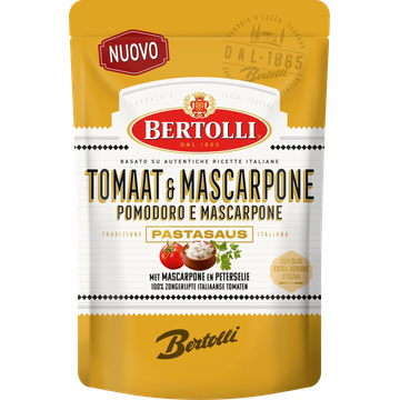 Bertolli Pastasaus met Mascarpone en Peterselie 460 g