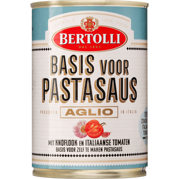 Bertolli Basis voor Pastasaus met Knoflook en Italiaanse Tomaten 400 g