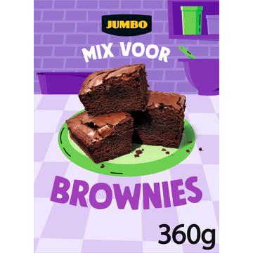 Jumbo Mix Voor Brownies 360 g