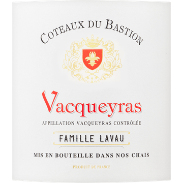 Vacqueyras Coteaux du Bastion 750 ml