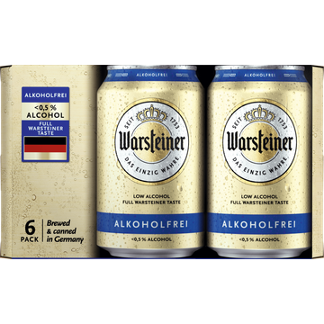 Warsteiner Alcoholvrij 6x330ML