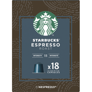 Starbucks® by Nespresso ® Espresso Roast 18 Koffiecups