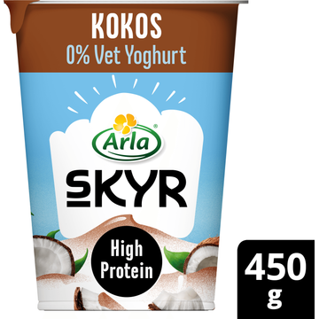 Arla Skyr Kokos Yoghurt 0% vet 450g
