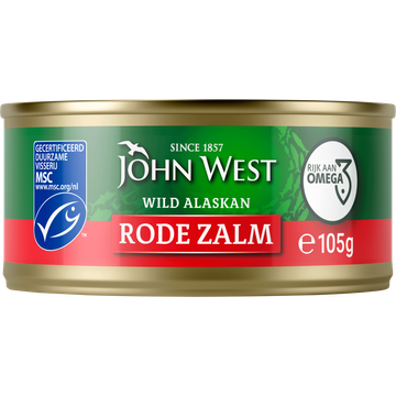 John West Wilde rode zalm