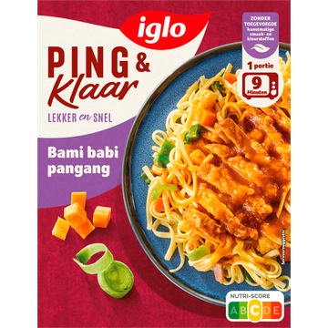 Iglo Ping & Klaar Bami Babi Pangang 380gr