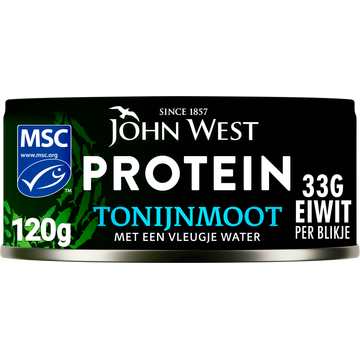 John West Protein Tonijnmoot Vleugje Water 120 g