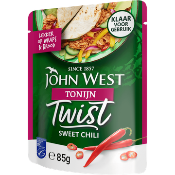 John West Tonijn Twist Sweet Chili MSC 85 g