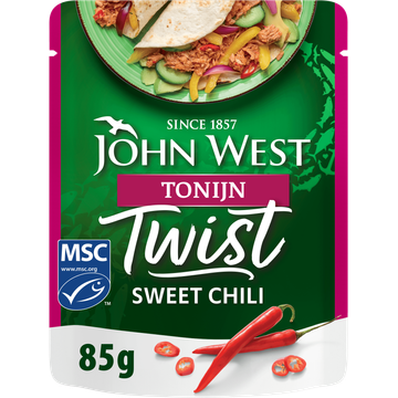 John West Tonijn Twist Sweet Chili MSC 85 g