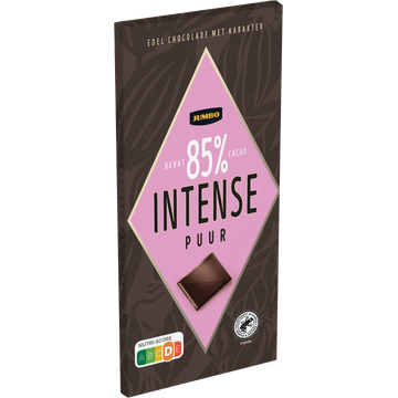 Jumbo Chocoladereep Intense Puur 100 g