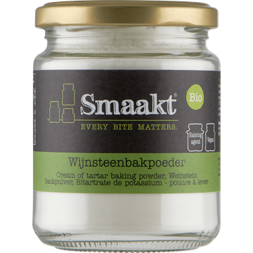 Smaakt Bio Wijnsteenbakpoeder 150 g