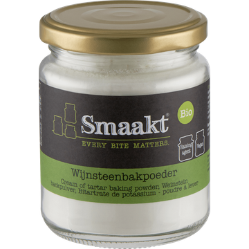 Smaakt Bio Wijnsteenbakpoeder 150 g