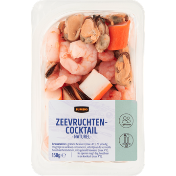 Jumbo Zeevruchtencocktail Naturel 150 g