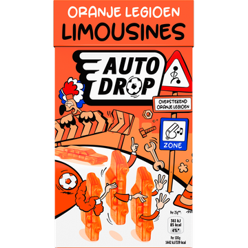 Autodrop Oranje Legioen Limousines 280 g
