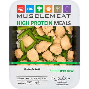 Muscle Meat High Protein Meals Chicken Teriyaki 450 g