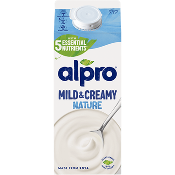 Alpro Mild & Creamy Naturel Plantaardige Variatie Op Yoghurt 755g