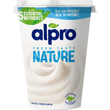 Alpro Plantaardige Variatie Op Yoghurt Naturel 500g