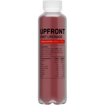 Upfront Eiwit Limonade Granaatappel 500ML