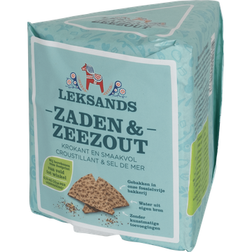 Leksands Knäckebröd Zaden en Zeezout 200g