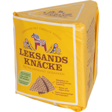 Leksands Zweeds Rogge Knäckebröd Extra Krokant 200g