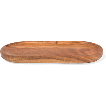 HEMA Serveerplankje Ovaal Hout 31x15cm