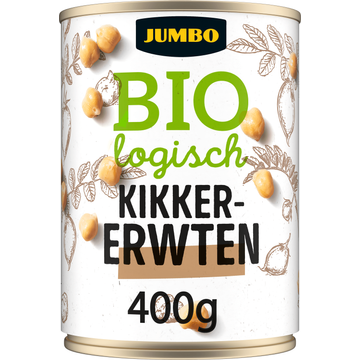 Jumbo Biologisch Kikkererwten 400 g
