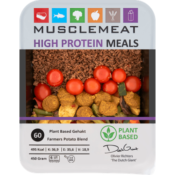 Muscle Meat High Protein Meals Plant Based Gehakt Farmers Potato Blend 450 g