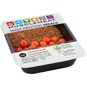 Muscle Meat High Protein Meals Plant Based Gehakt Farmers Potato Blend 450 g