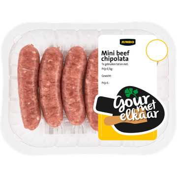 Jumbo Mini Beef Chipolata 120 g