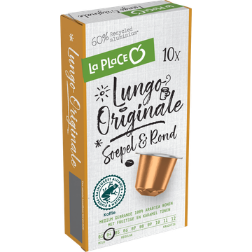La Place Lungo Originale Nespresso Koffiecups 10 Stuks