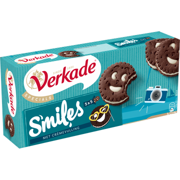Verkade Smiles koekjes 5x5 stuks