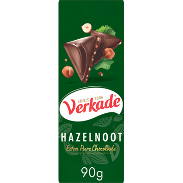 Verkade Extra Puur Hazelnoot chocoladereep
