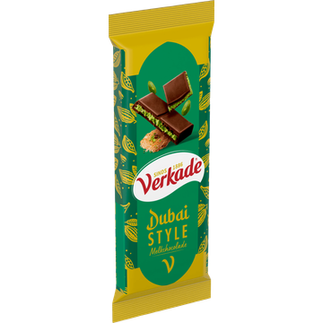 Verkade Dubai Style Melkchocoladereep