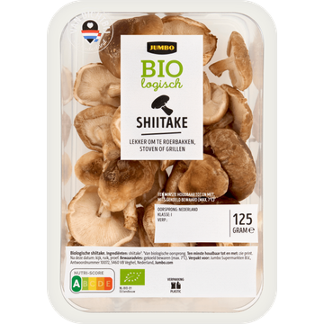 Jumbo Biologisch Shiitake 125 g