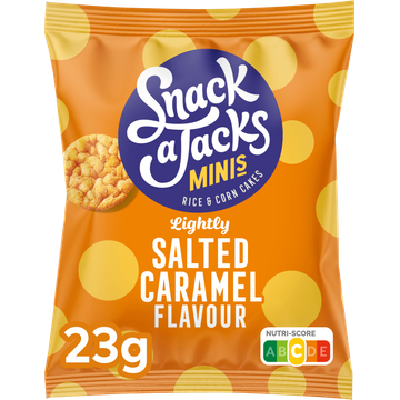 Snack a Jacks Crispies Salted Caramel Flavour 23 gr