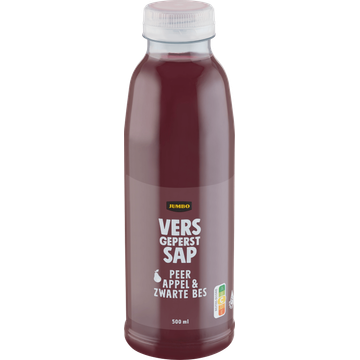 Jumbo Vers Sap Peer, Appel & Zwarte Bes 500ML