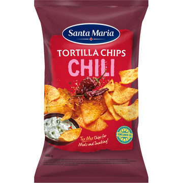 Santa Maria Tortilla Chips Chili 185 g