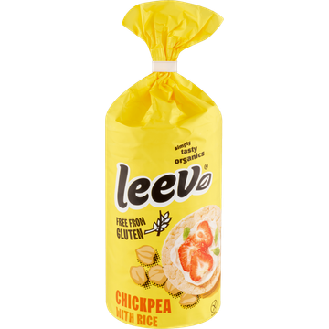 Leev® bio FREE FROM GLUTEN chickpeacakes with rice 100g