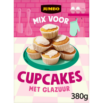 Jumbo Mix voor Cupcakes met Glazuur 380 g