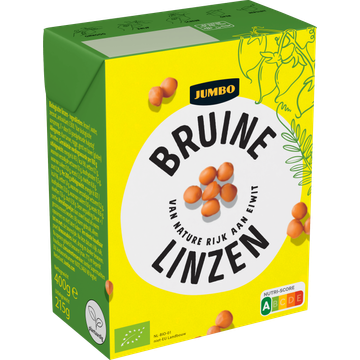 Jumbo Bruine Linzen 400 g 