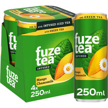 Fuze Tea Infused Mango Chamomile 4 x 250 ml