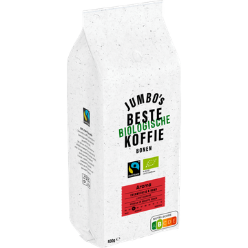 Jumbo's Beste Biologische Koffiebonen Aroma 400 g