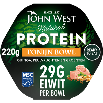 John West Protein Bowl Tonijn Quinoa MSC 220 g