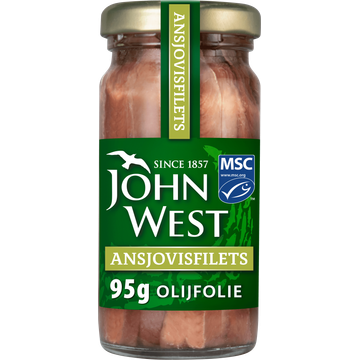 John West Ansjovis in Olijfolie 95g