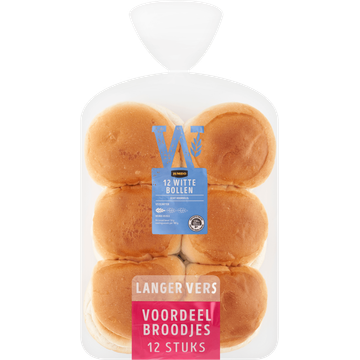 Jumbo - Witte Bollen - 12 Stuks