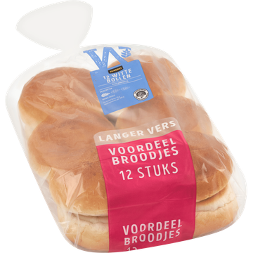 Jumbo - Witte Bollen - 12 Stuks