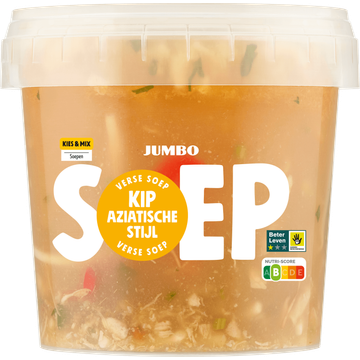 Jumbo Verse Soep Kip Aziatische Stijl 500 g