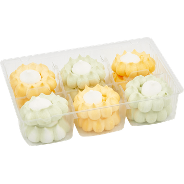 Jumbo Meringue Bloemen met Vanillesmaak 115 g