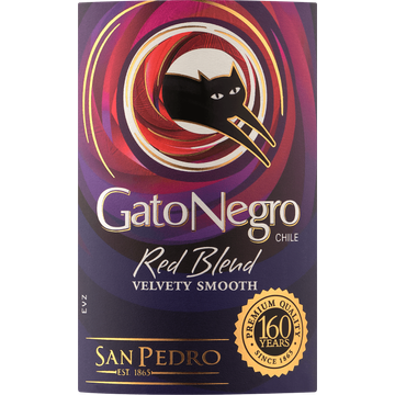 Gato Negro - Red Blend - Cabernet Sauvignon, Merlot & Syrah 750ML