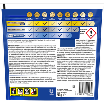Sun Vaatwascapsules Intense Power 16 Stuks